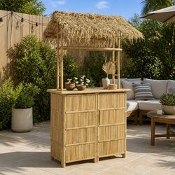 Elevate Your Outdoor Space with a Bamboo Bar Table