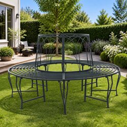 Enhance Your Outdoor Space with a Round Tree Bench
