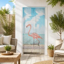 Enhance Your Space with a Multicolour Bamboo Insect Curtain