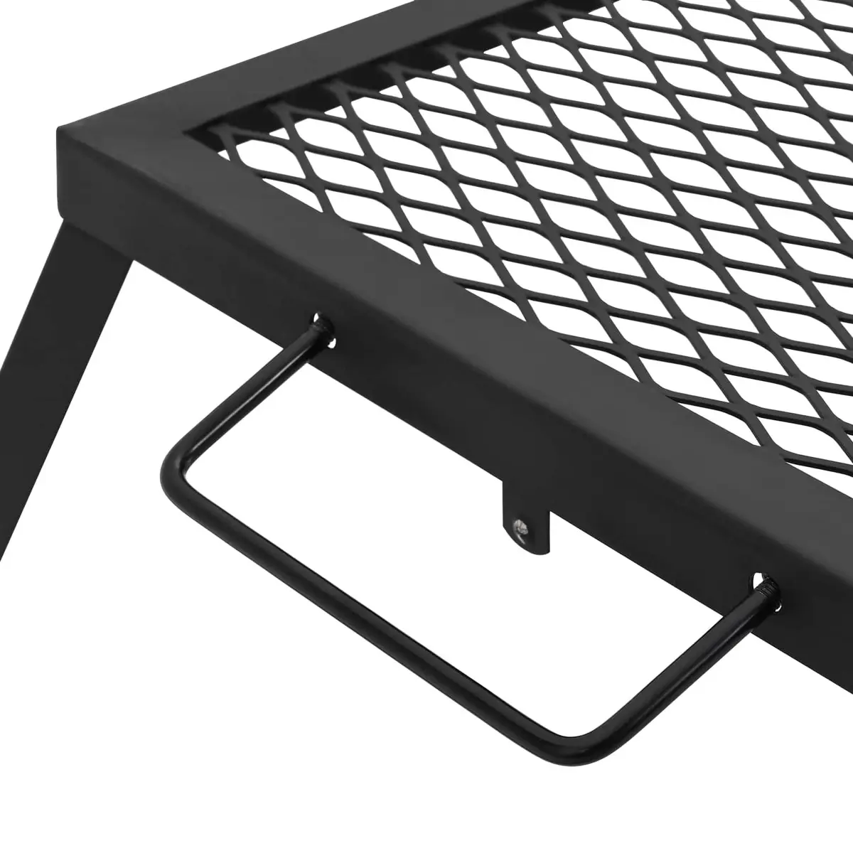 Foldable Camping Grill Outdoor Portable Backyard Garden Balcony Cooking Black