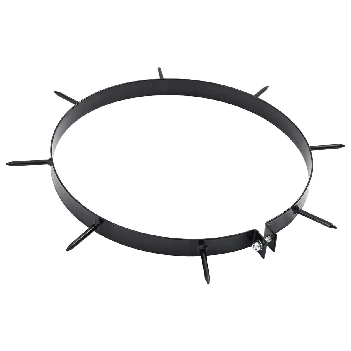Lawn Aerator Clamp 30 cm Steel 5 Pieces with Eight Spikes for Effective Soil Aeration