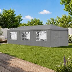 Stylish Outdoor Tent for Celebrations 900x300x255cm Grey