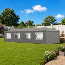 Enhance Your Outdoor Events with This Grey Party Tent