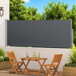 Enhance Your Outdoor Space with a Retractable Side Awning 300 x 100 cm
