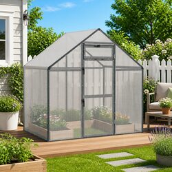 Bird Cage Anthracite Outdoor Garden Aviary Welded Wire Mesh Weatherproof