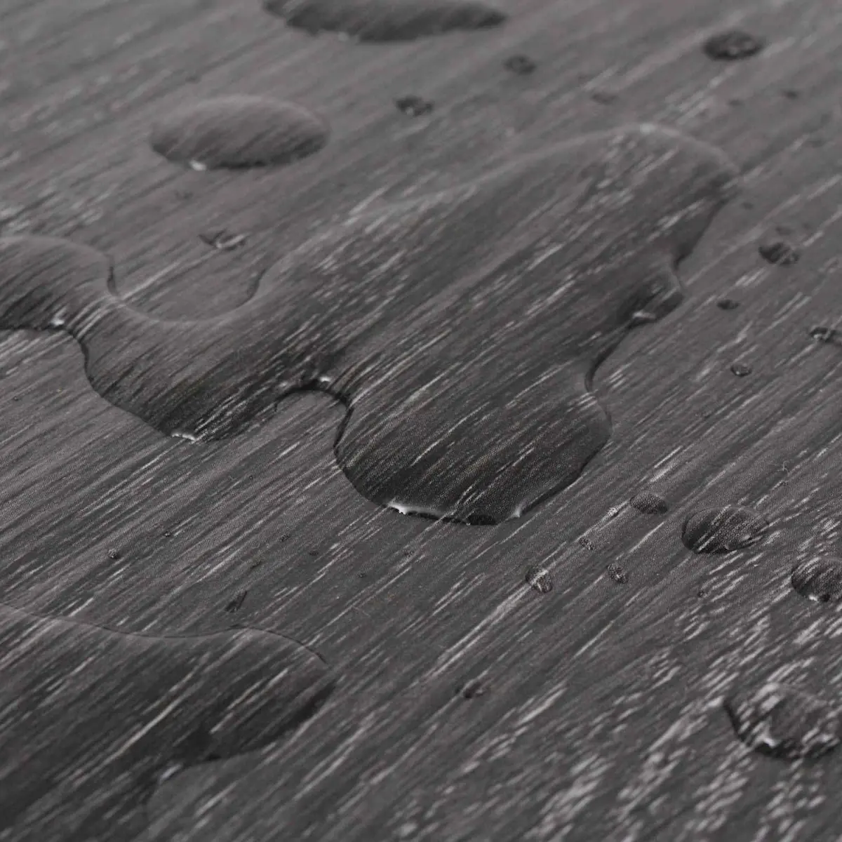 Self-Adhesive PVC Flooring Planks 18 Pieces Black White Easy Installation Indoor Floor