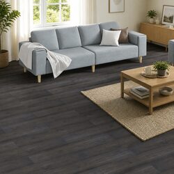 Elevate Your Home with Dark Grey Self-Adhesive PVC Flooring