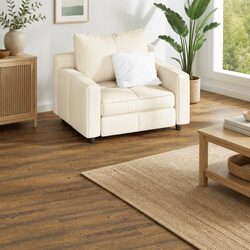 Transform Your Space with 36 pcs Brown Wood Look PVC Planks