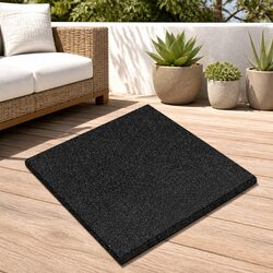Enhance Your Outdoor Space with Black Fall Protection Tiles