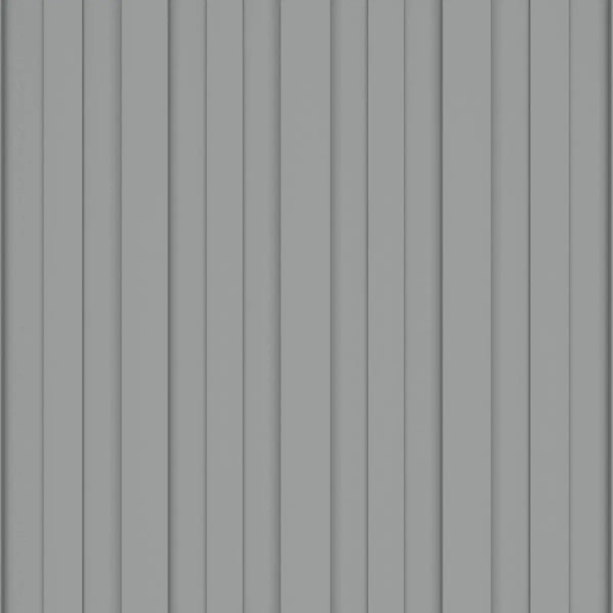 Roof Panel 100 x 45 cm Grey Galvanized Steel 12 Piece Temporary Garage Shed