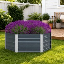 Stylish Hexagon Planter for Your Garden 129x129x45cm