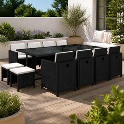 Elevate Your Outdoor Space with a 13-Piece Dining Set