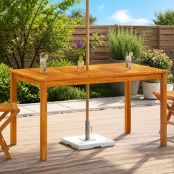 Elevate Your Outdoor Space with a Brown Garden Table