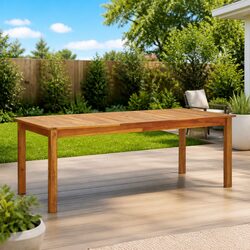 Enhance Your Outdoor Space with Acacia Wood Dining Table