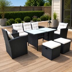 Elegant 6-Person Patio Dining Set for Stylish Entertaining