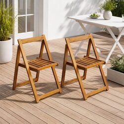Enhance Your Space with Acacia Wood Folding Chairs