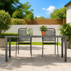 Elevate Your Outdoor Space with This Elegant Dining Table