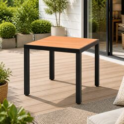 Stylish Brown Garden Table for Your Outdoor Space