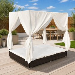 Outdoor Double Lounge Bed: Elevate Your Space with Style