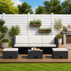Transform Your Outdoor Space with a 4 Piece Lounge Set