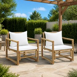 Transform Your Outdoor Space with Bamboo Garden Chairs