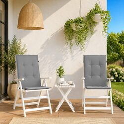 Enhance Your Space with Grey Highback Chair Cushions