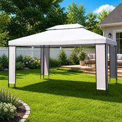 Enhance Your Outdoor Space with 3x4 m White Canopy Gazebo