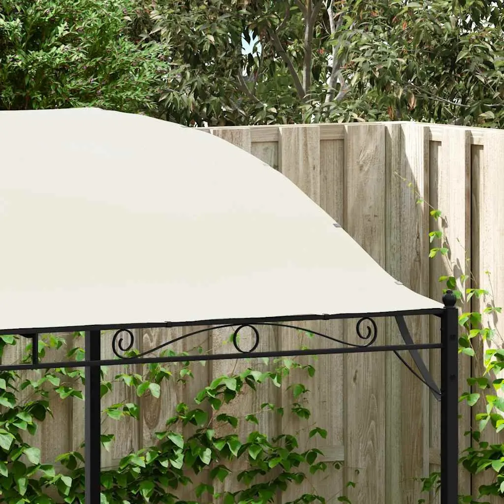 Outdoor Gazebo Canopy Cream White Sturdy Shelter for Garden Backyard Party Picnic Camping