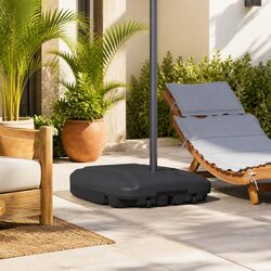 Enhance Your Outdoor Space with This Umbrella Stand on Wheels