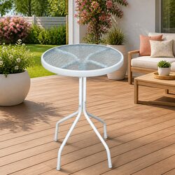 Transform Your Outdoors with a Grey Round Bistro Table