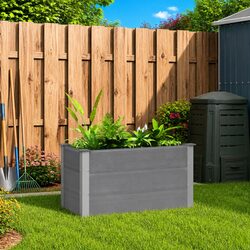 Enhance Your Garden with This Stylish Raised Bed Planter