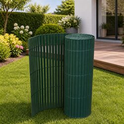 Enhance Your Outdoor Space with Green Double-Sided Garden Fence