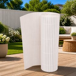 Enhance Your Outdoor Space with White Garden Fence Panel
