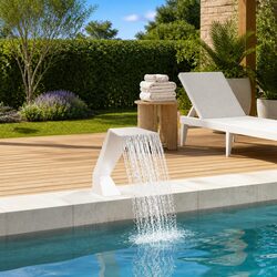 Transform Your Outdoor Oasis with a Silver Water Fountain