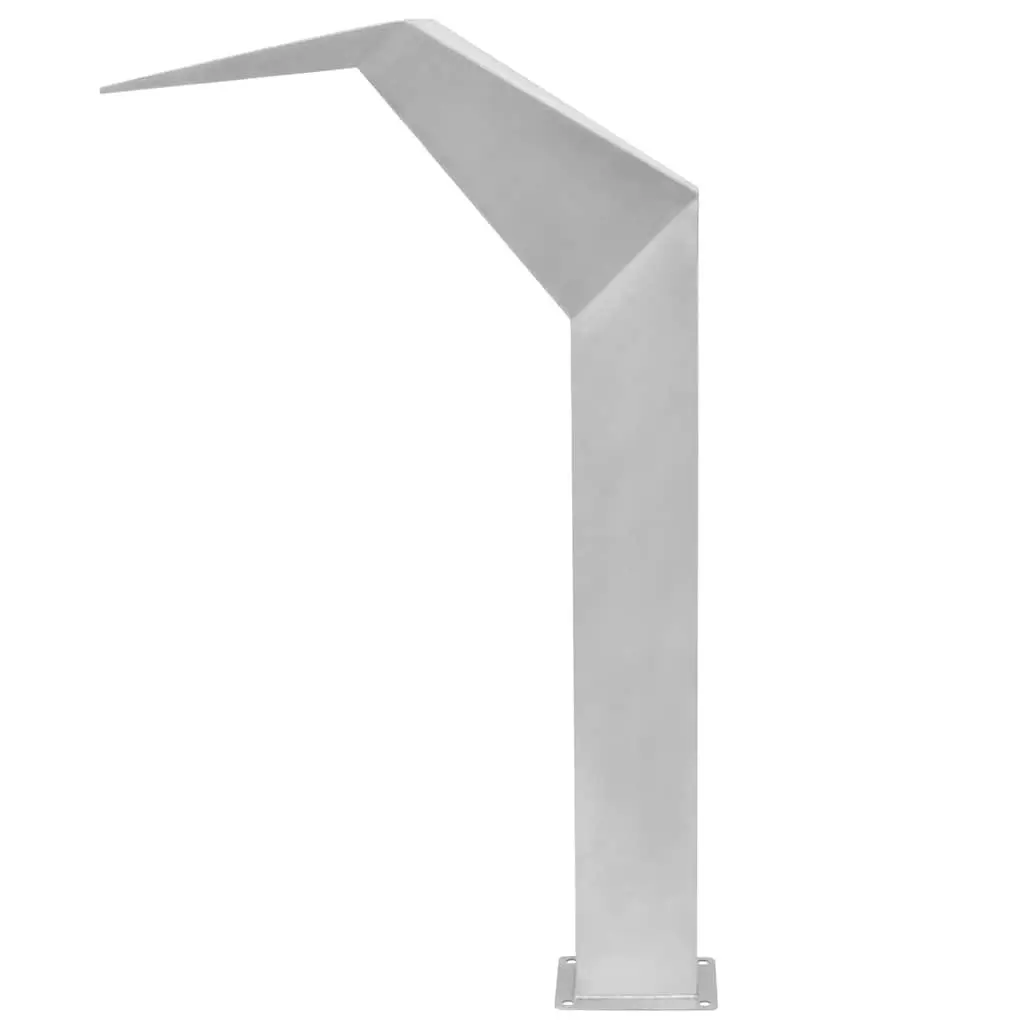 Pool Fountain Silver Stainless Steel Water Feature for Pond Garden Decor Outdoor