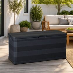 Enhance Your Patio with This Stylish Storage Box 117x45x56cm