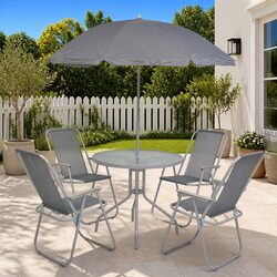 Enhance Your Outdoor Space with this 6 Piece Dining Set