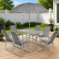 Transform Your Outdoor Space with 8 Piece Dining Set