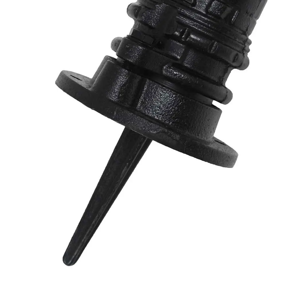 Hand Operated Garden Water Pump Cast Iron Black Manual Water Extraction Outdoor