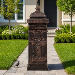 Vintage Garden Mailbox: A Touch of Elegance