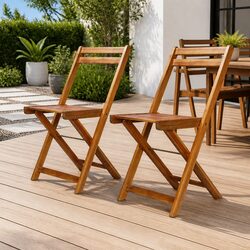 Enhance Your Outdoor Space with Folding Bistro Chairs
