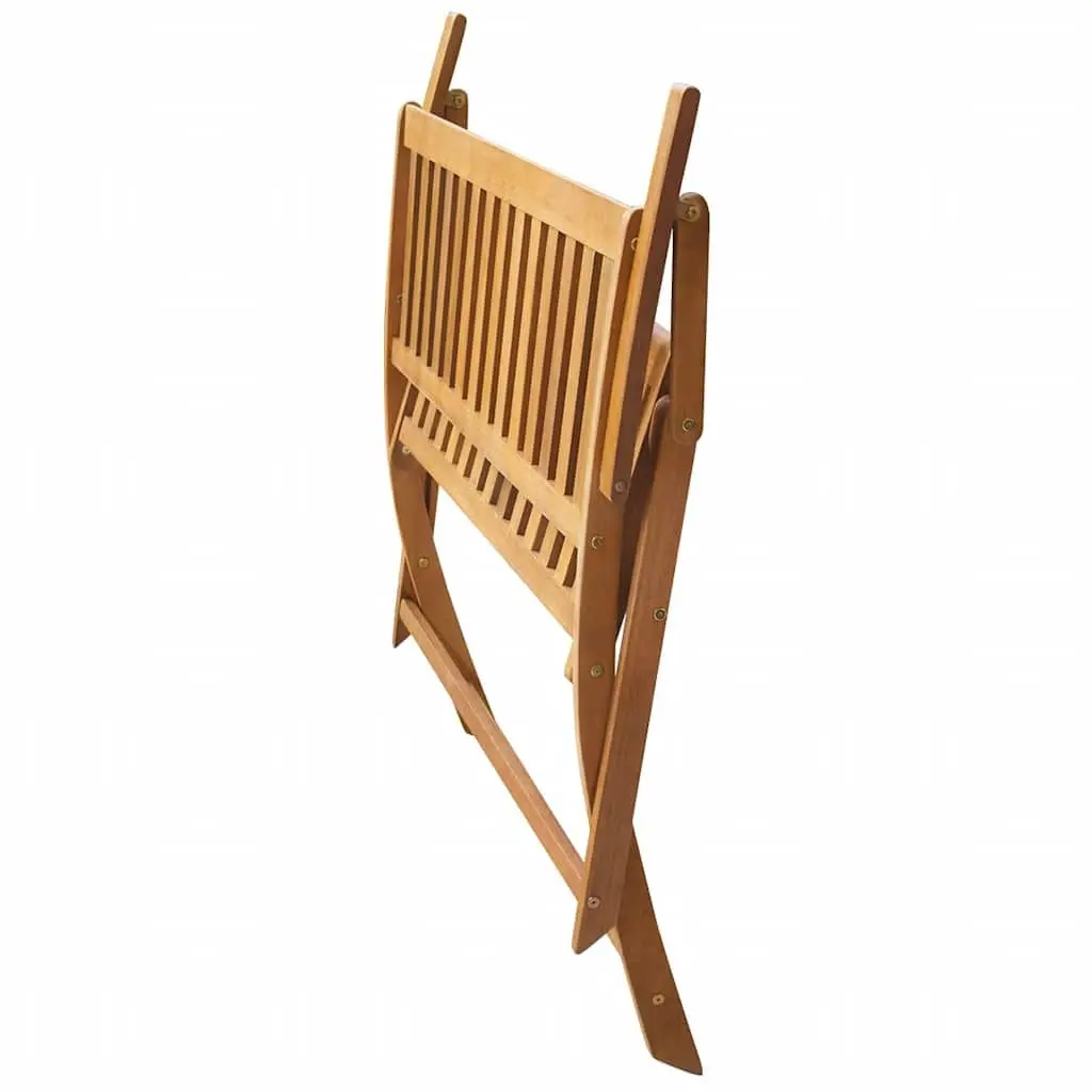 Garden Bench 120cm Solid Acacia Wood Folding Outdoor Seat