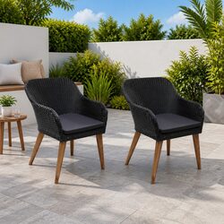 Enhance Your Outdoor Space with Comfortable Armchairs Set