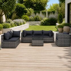 Transform Your Outdoor Space with 7-Piece Sofa Set