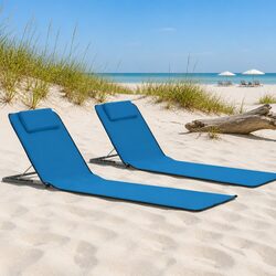 Enhance Your Outdoor Experience with Folding Lounger Set