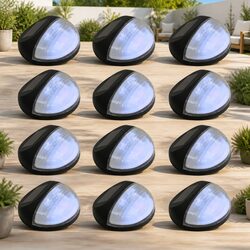 Enhance Your Outdoor Space with Solar Wall Lights 12 Pack