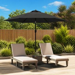 Stylish 300cm Outdoor Parasol with Tilt Mechanism