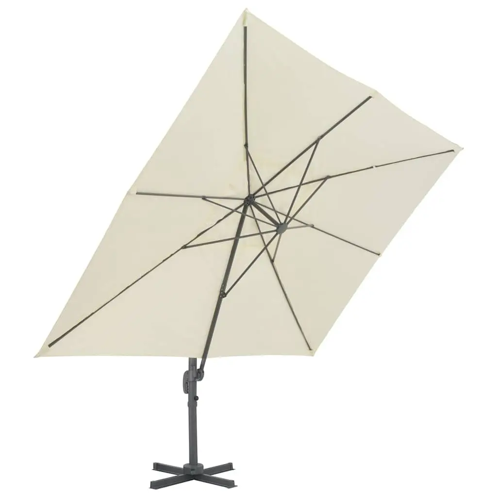Cantilever Garden Parasol 400x300 cm UV Protective Polyester Cover Adjustable Angle