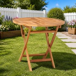 Enhance Your Outdoor Space with a Folding Teak Dining Table