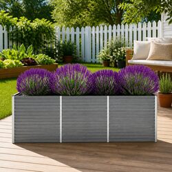 Enhance Your Garden with a Spacious Raised Planter Box